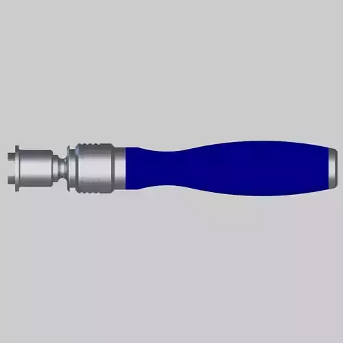 Orthopedic Straight Driver Handle 3D model