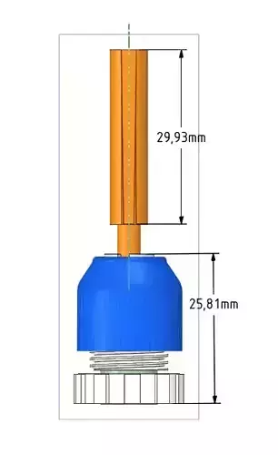 MOTORIZED BOBBIN MANDREL THREAD WINDING AND GENERAL PURPOSE