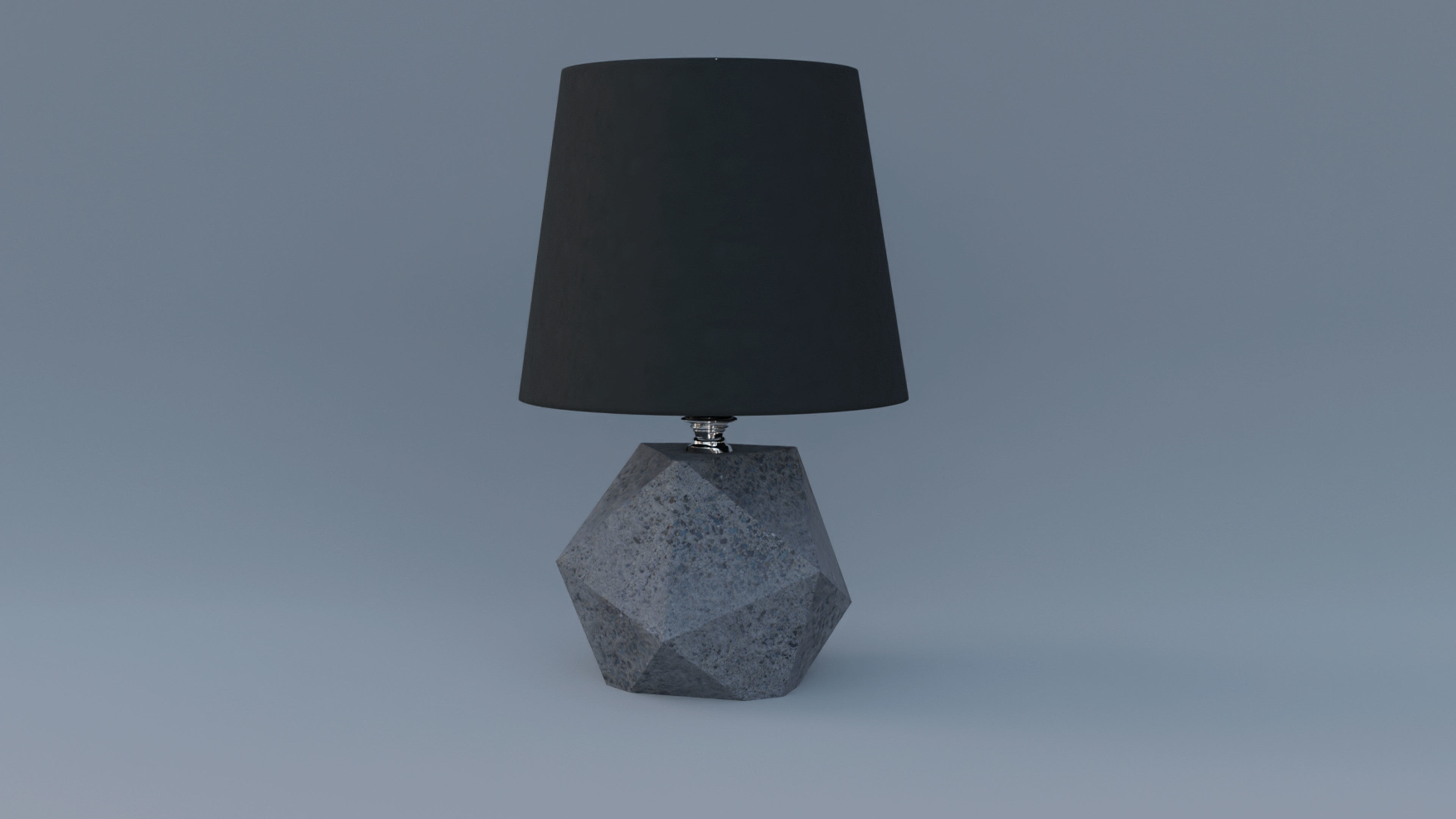 Lamps Set 10 Low-poly 3D model_6