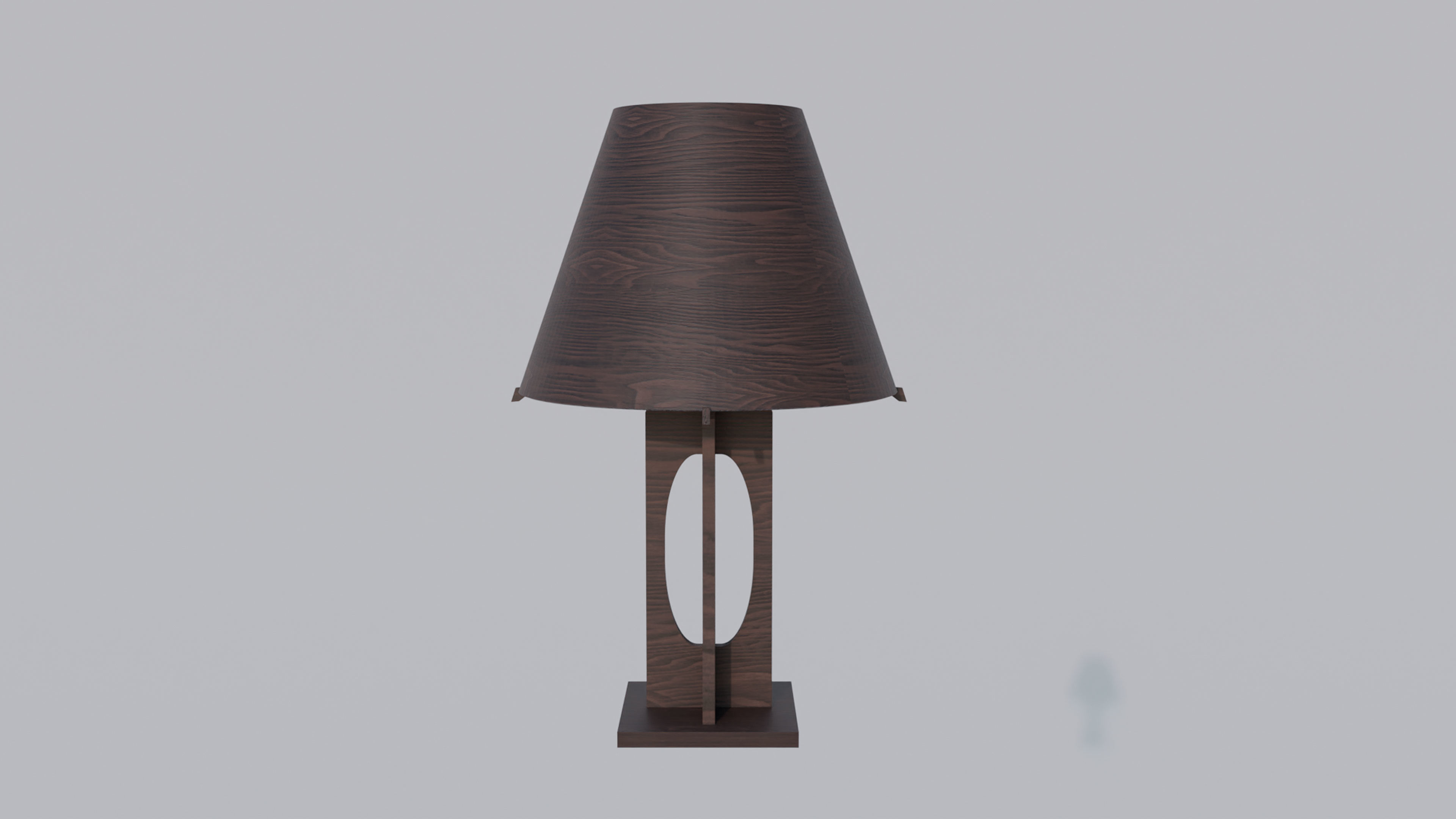 Lamps Set 10 Low-poly 3D model_8