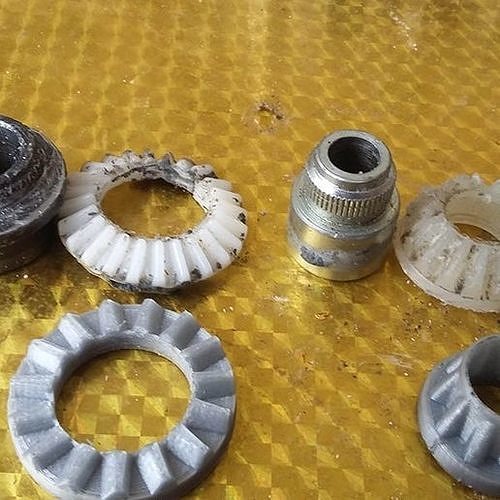 singer vertical shaft gear 3D print model