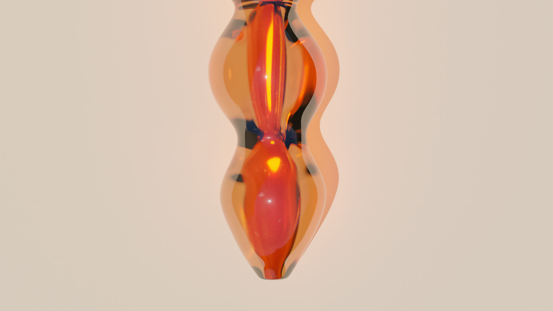 Bubble Cannabis Glass Pipe 3D Model 3D model_6