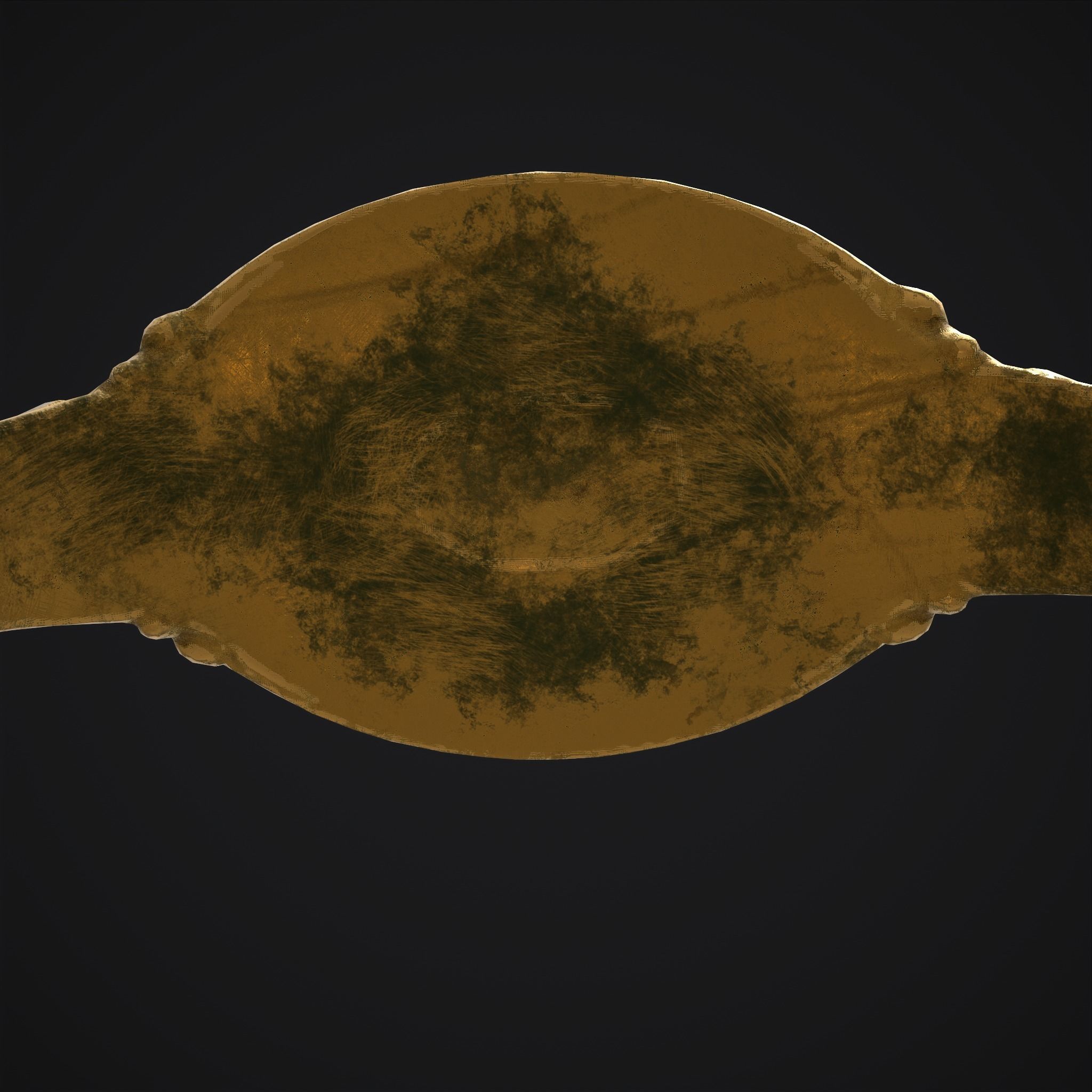 Byzantine Ring Low-poly 3D model_15