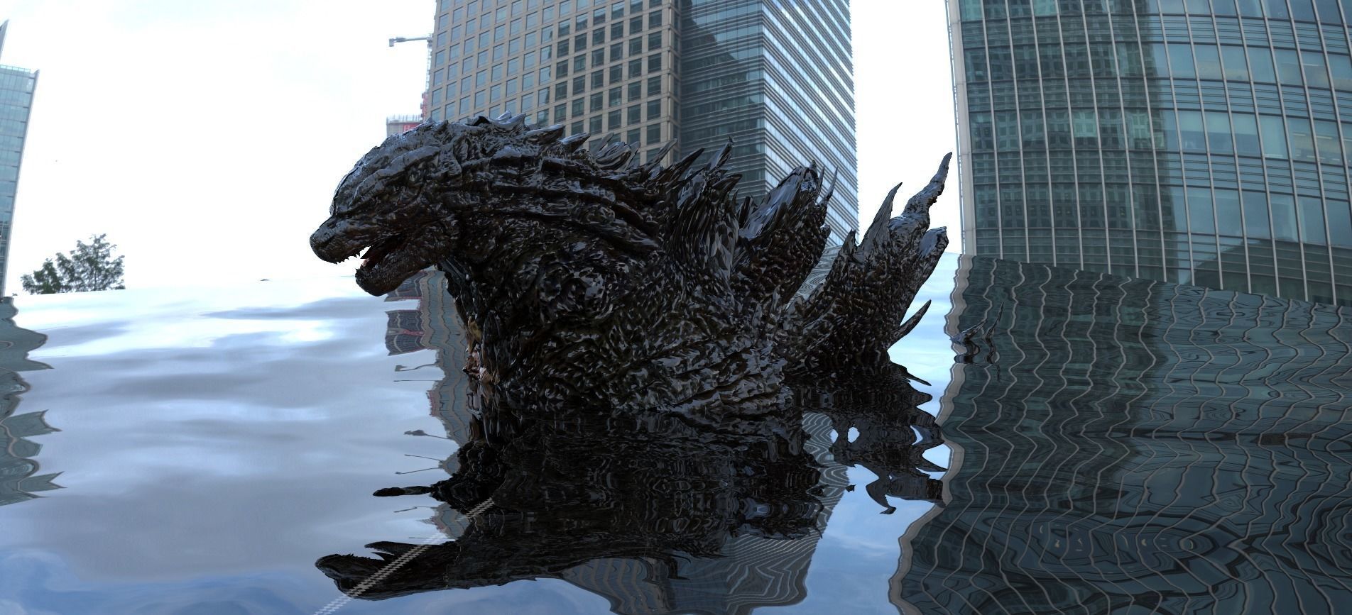 Godzilla - King of Giant monsters 3D model_15