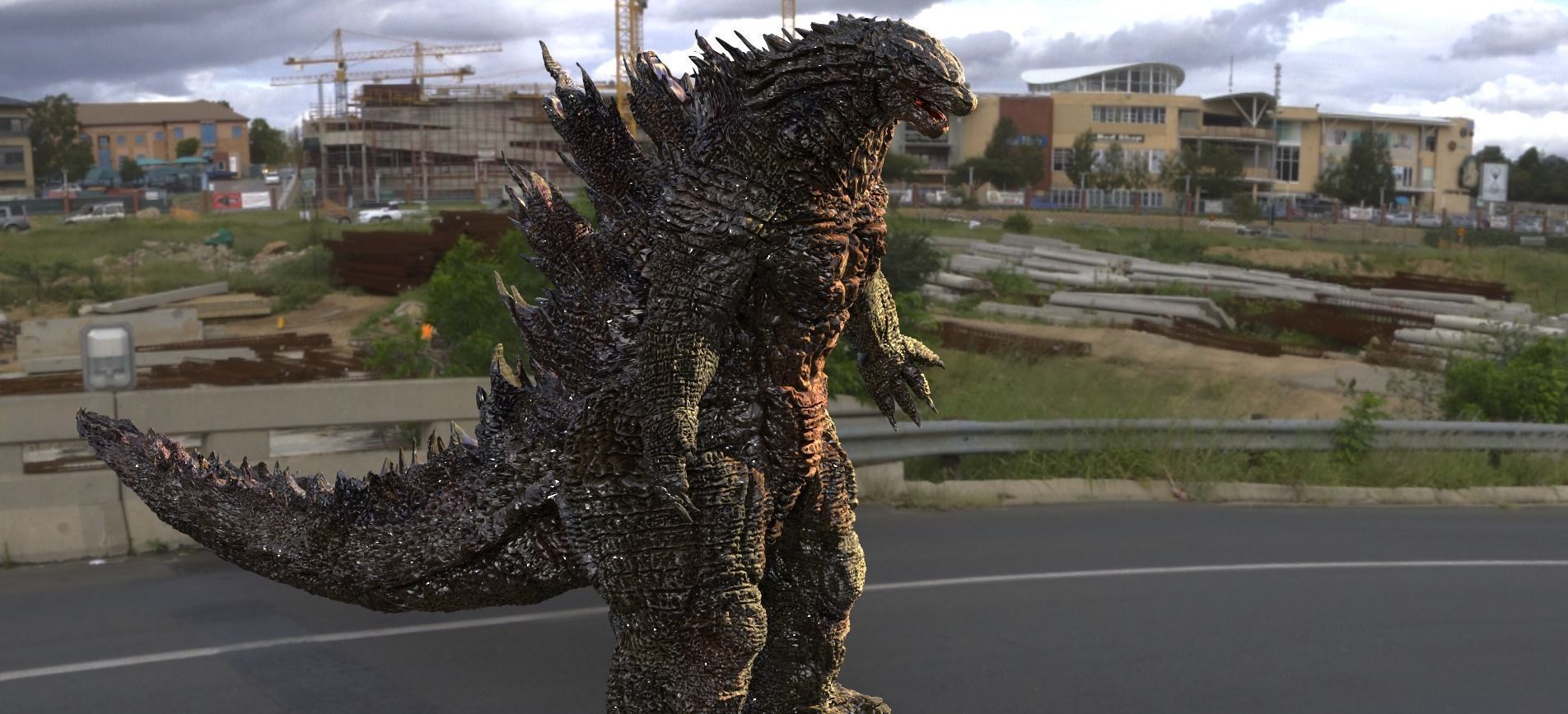 Godzilla - King of Giant monsters 3D model_9