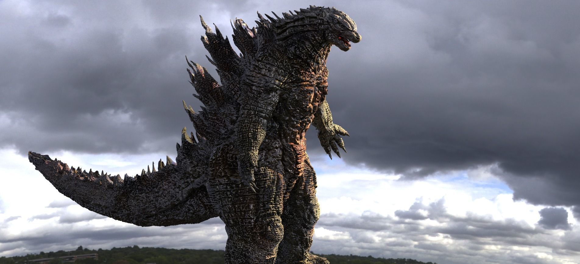 Godzilla - King of Giant monsters 3D model_10