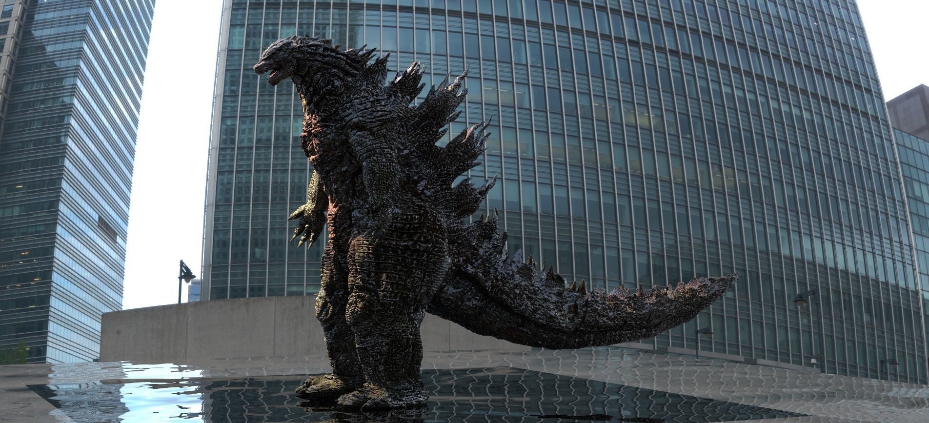 Godzilla - King of Giant monsters 3D model_17
