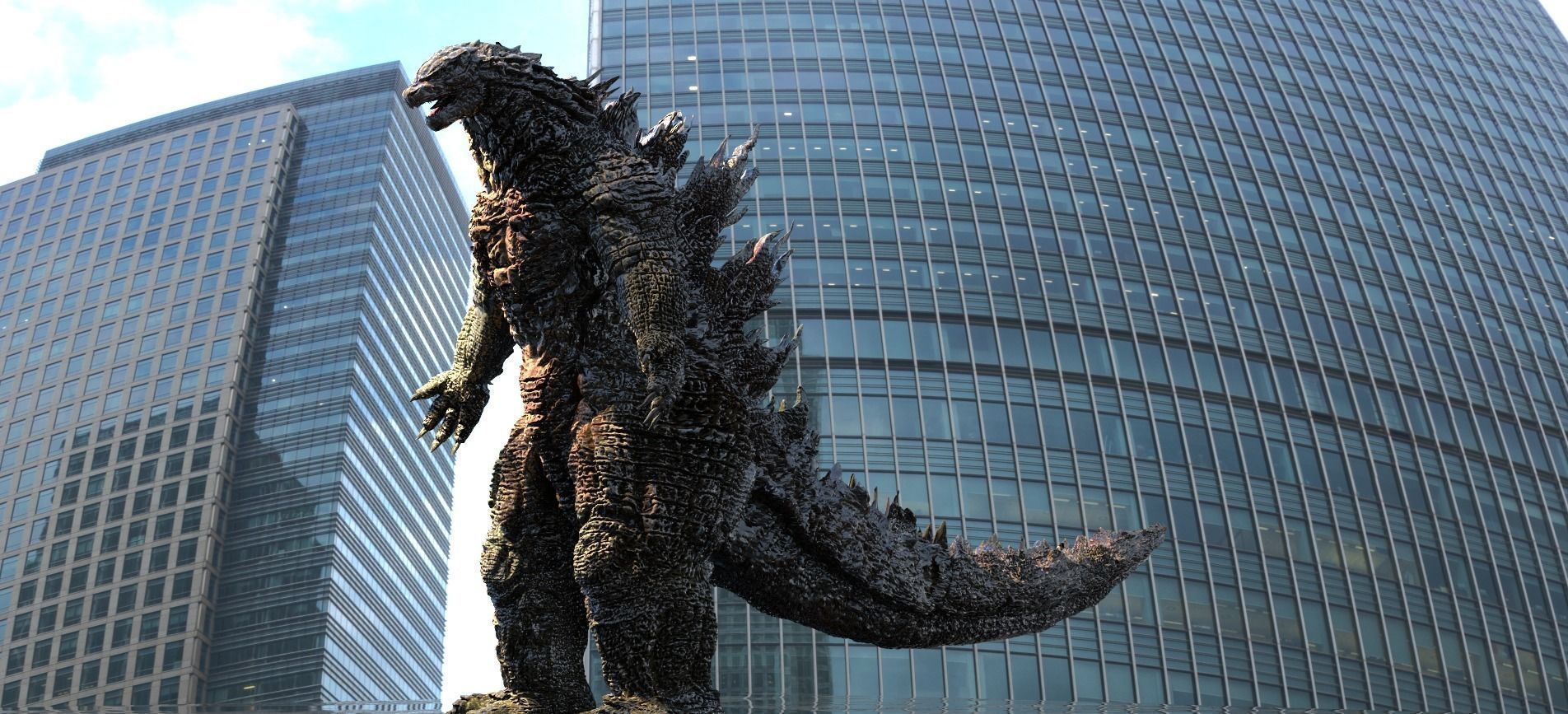 Godzilla - King of Giant monsters 3D model_19