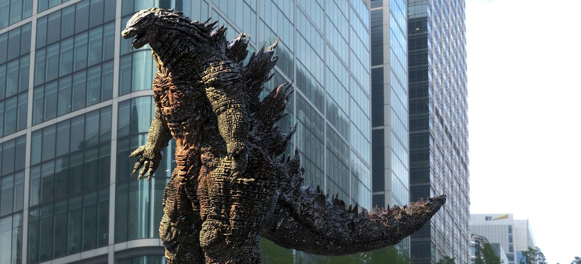 Godzilla - King of Giant monsters 3D model_12