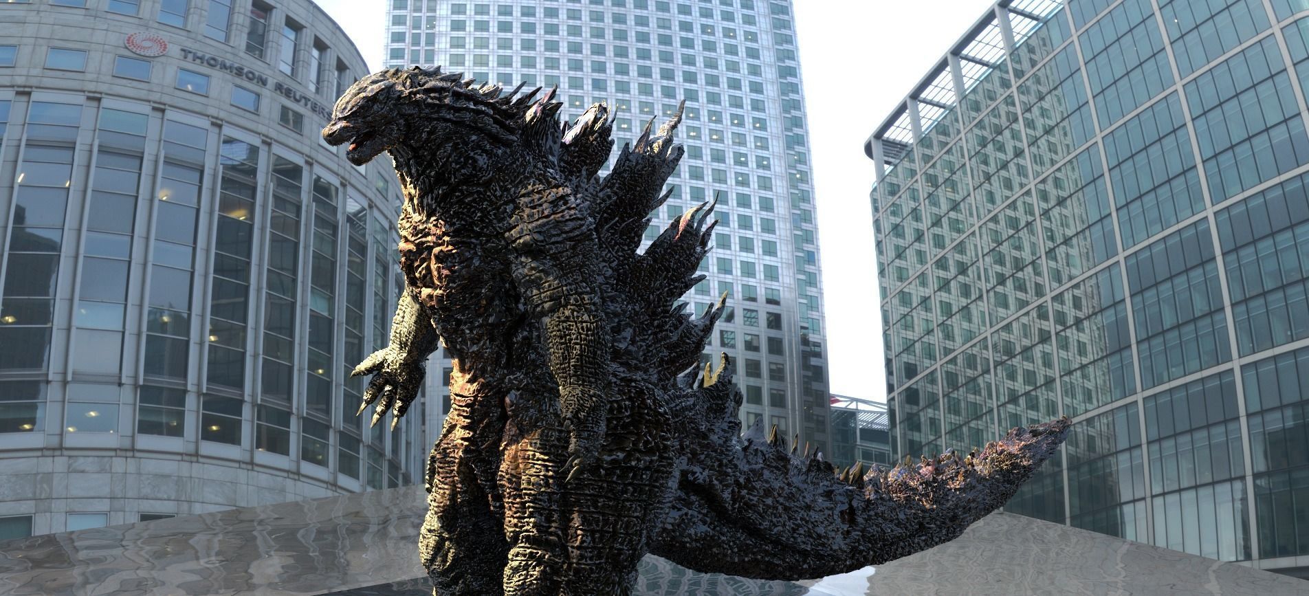 Godzilla - King of Giant monsters 3D model_1