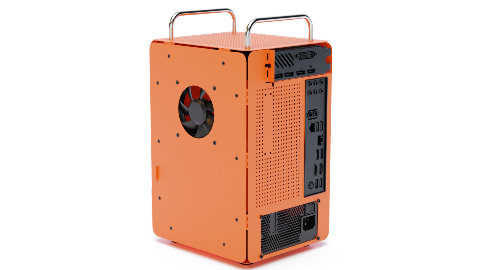 Teenage Engineering Computer 1 Mini ITX PC Chassis 3D model_11