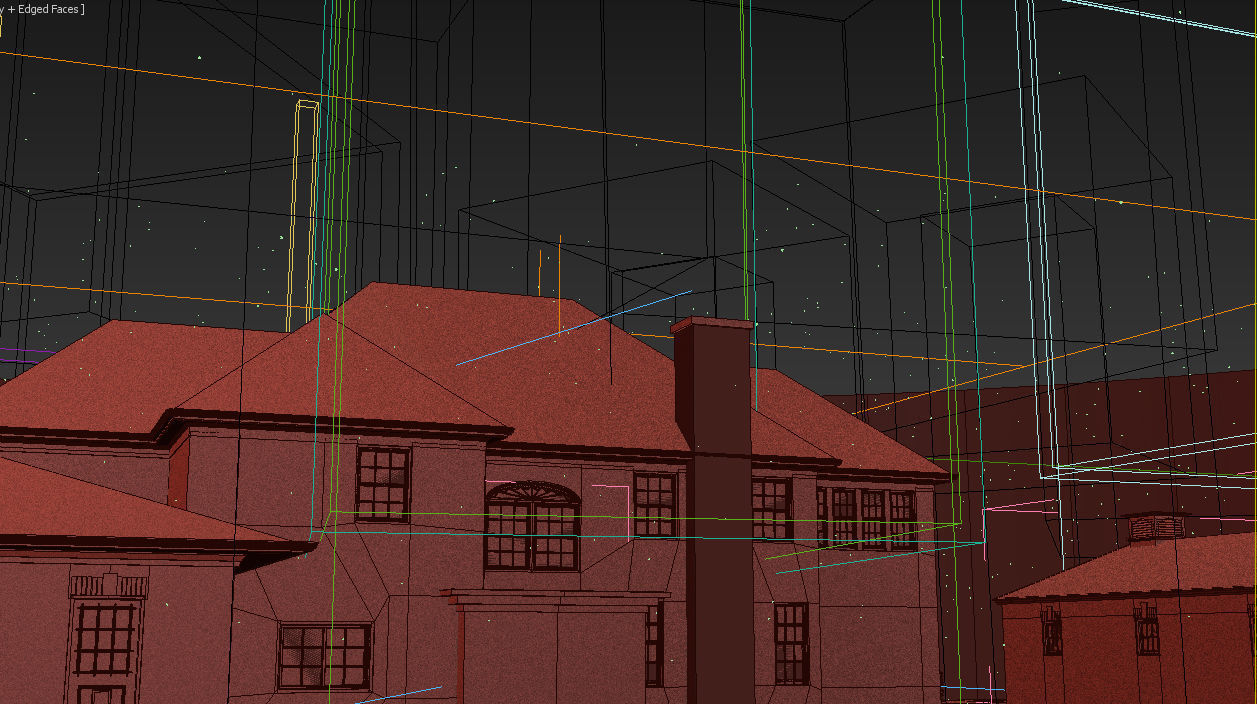 The most accurate copy of the house from the movie HOME ALONE  Low-poly 3D model_26