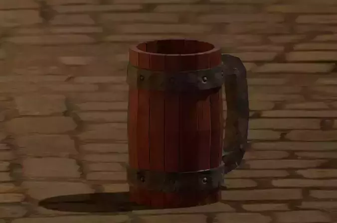 Wooden Mug