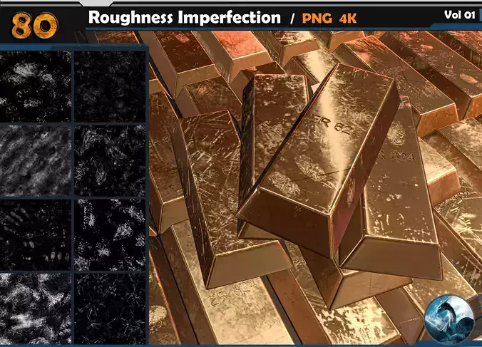 ER 624-- 80 Roughness Imperfection Vol 01 Texture