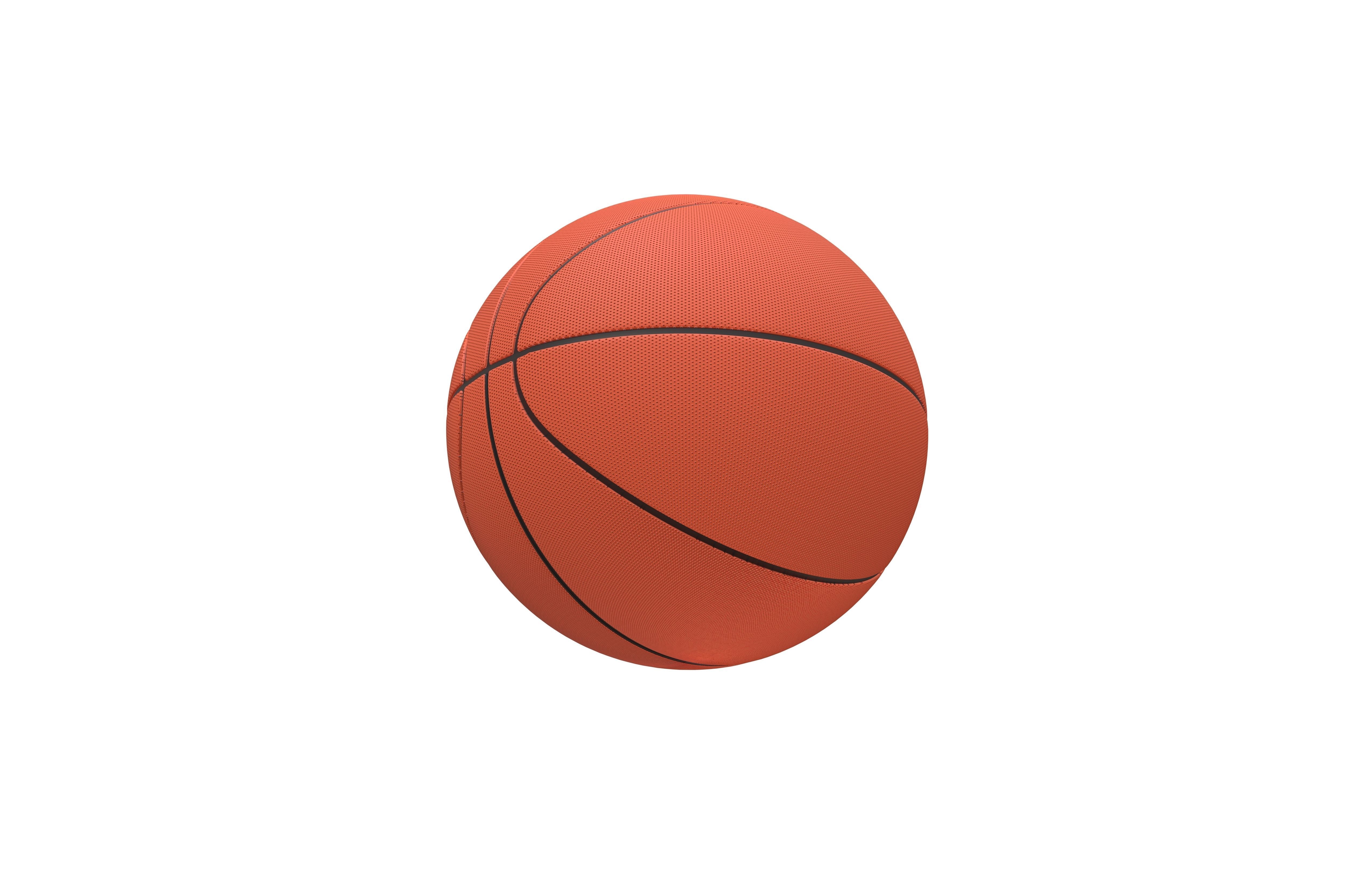 Basketball v1 001 Low-poly 3D model_5