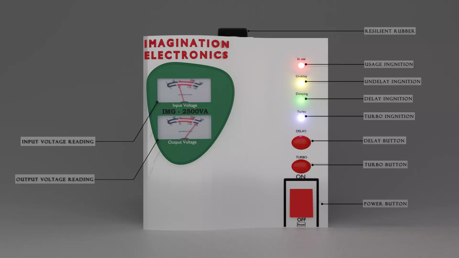 Stablizer Power And Voltage Regulator 3D model_0