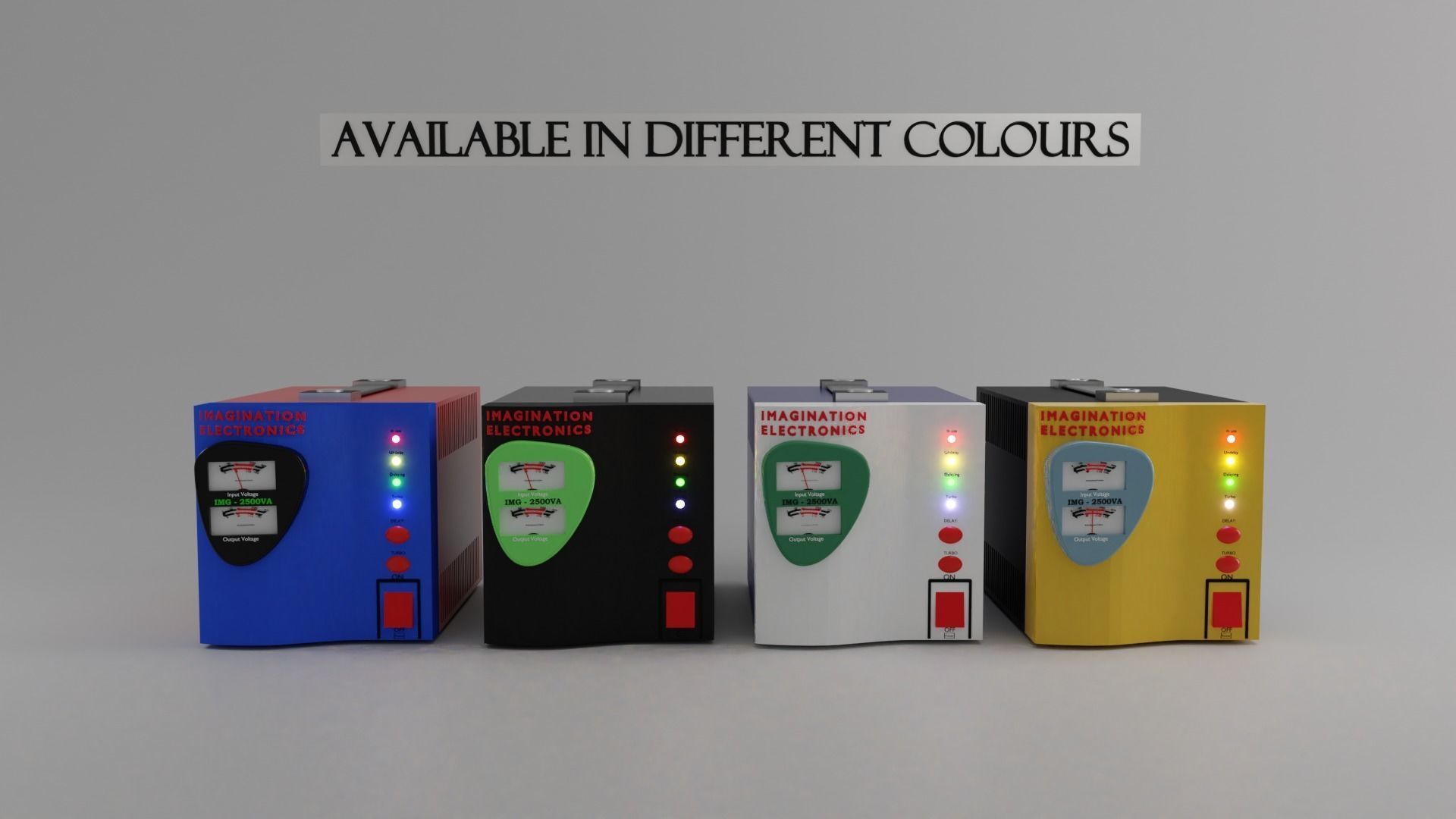 Stablizer Power And Voltage Regulator 3D model_2