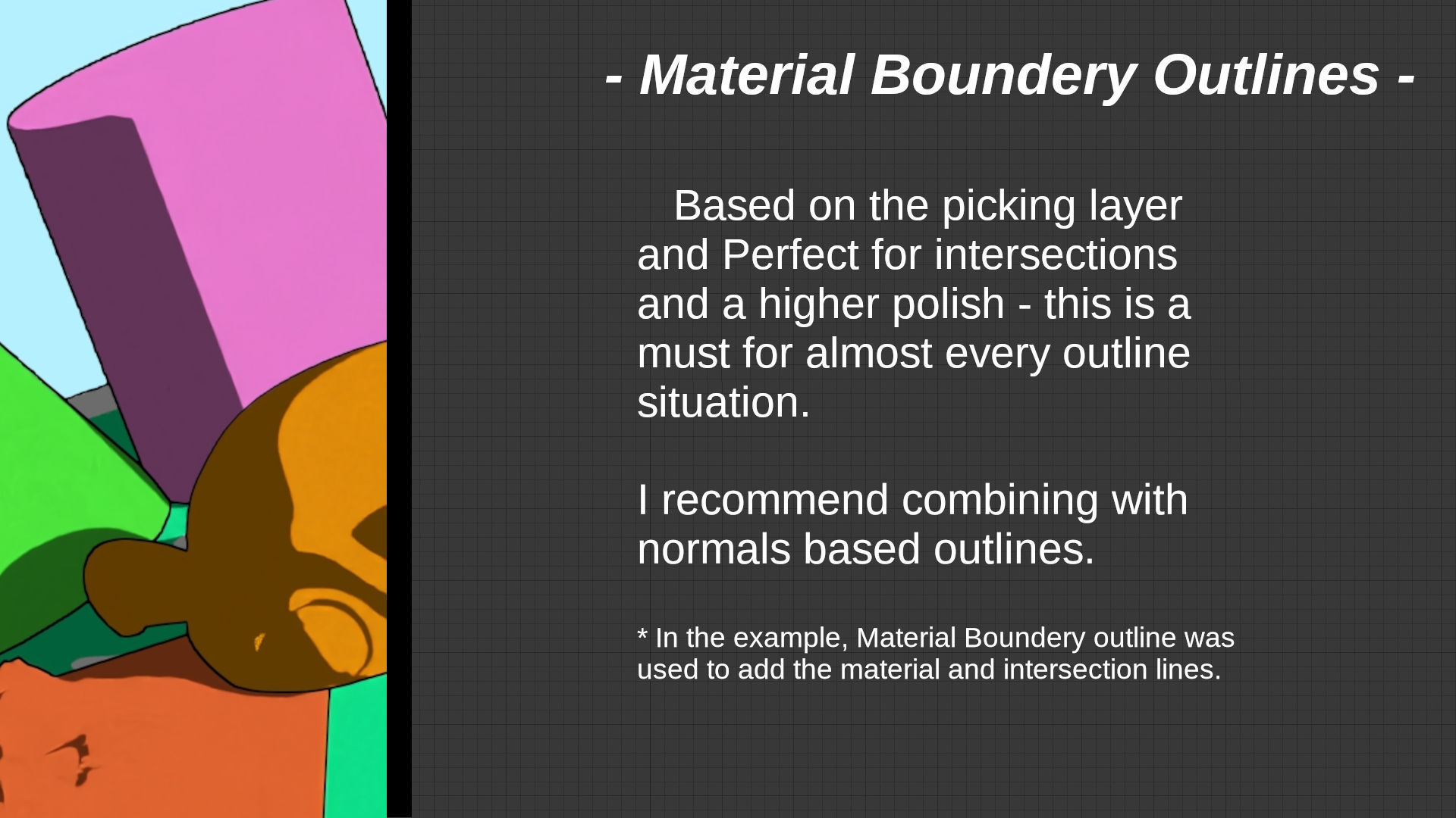 For Anime in Blender - Post Outlines 3D model_8