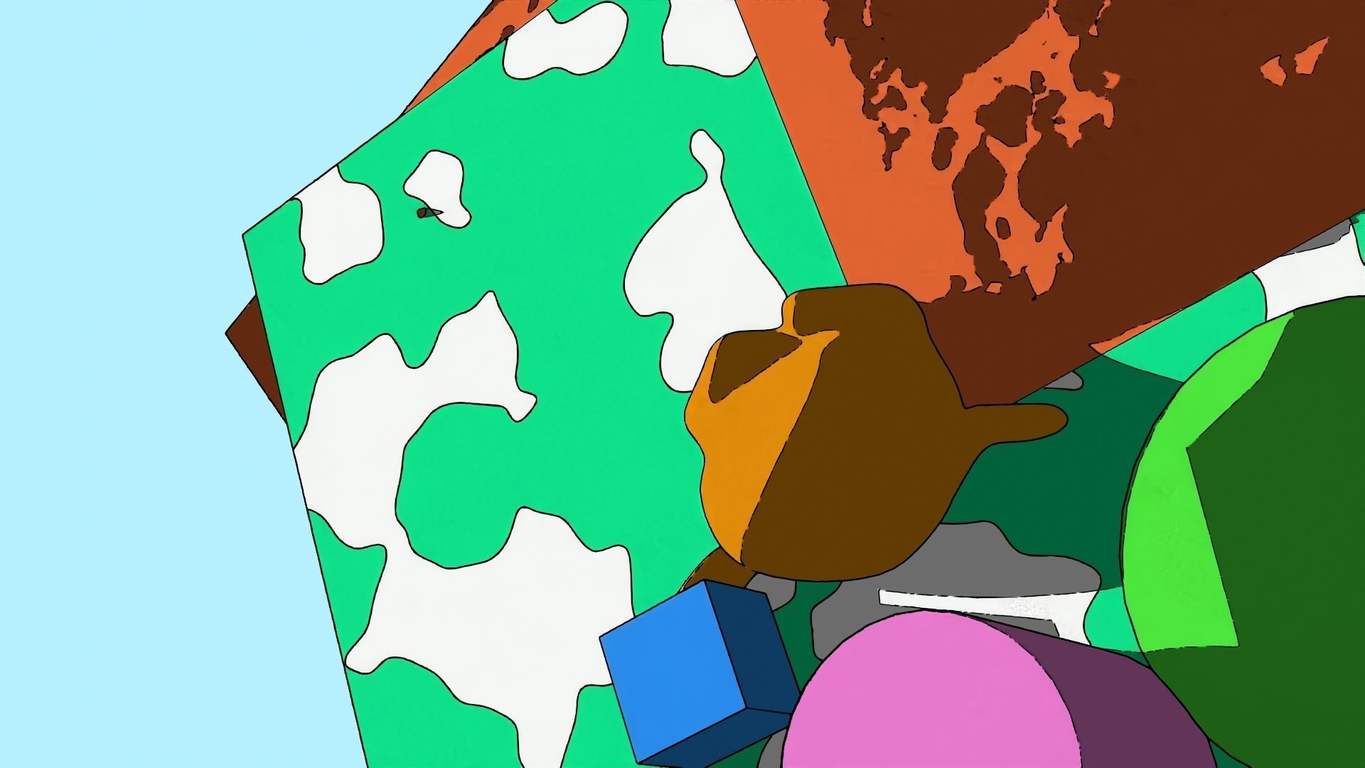 For Anime in Blender - Post Outlines 3D model_23