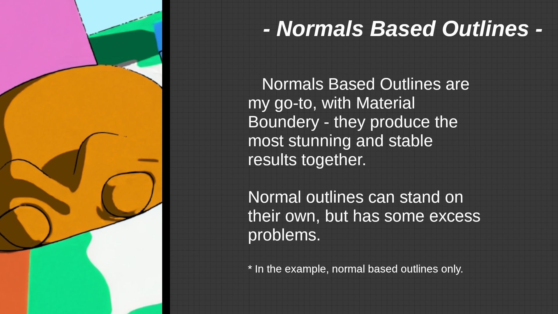 For Anime in Blender - Post Outlines 3D model_6