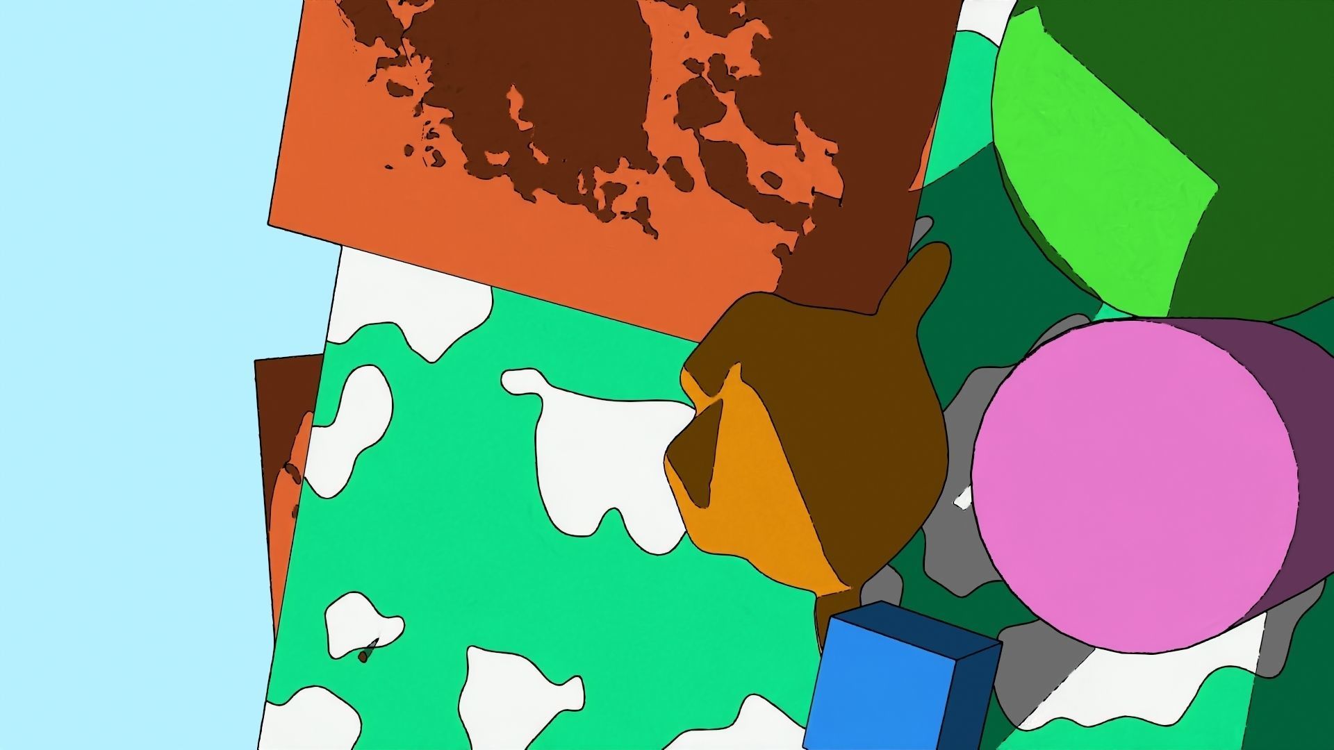 For Anime in Blender - Post Outlines 3D model_22