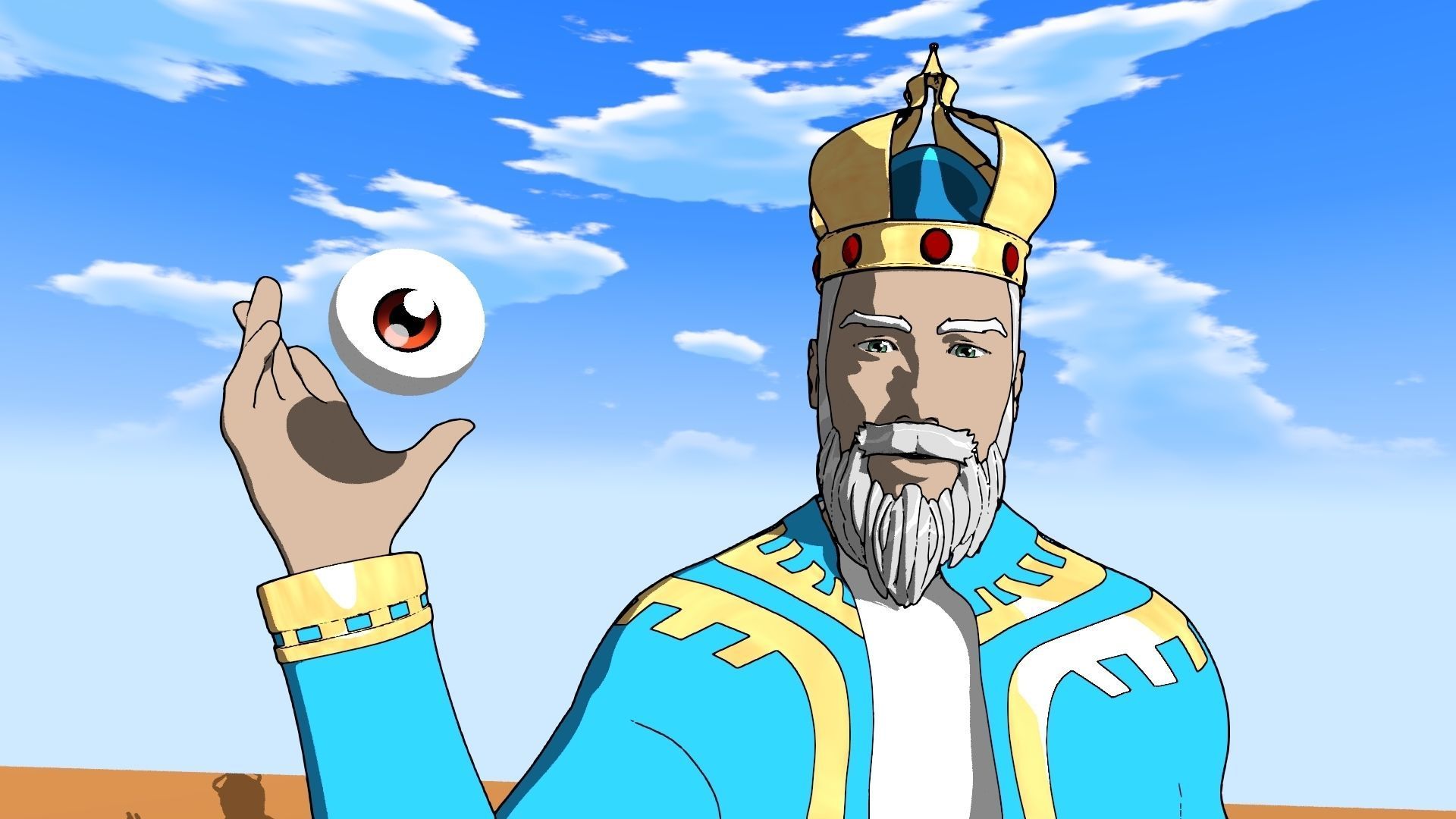 For Anime in Blender - Post Outlines 3D model_28