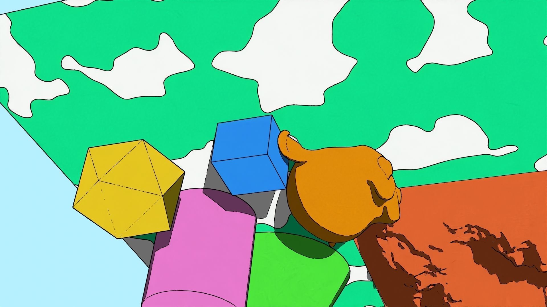 For Anime in Blender - Post Outlines 3D model_19