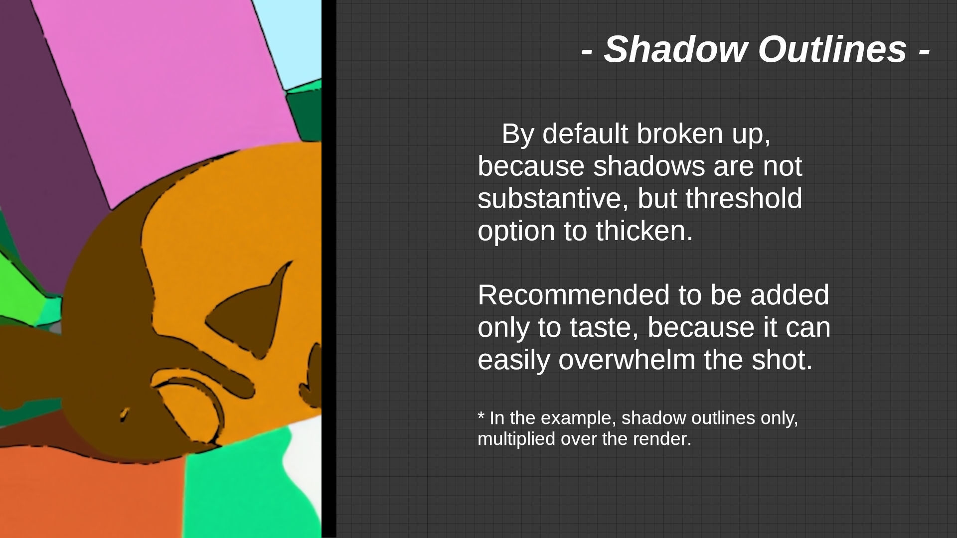 For Anime in Blender - Post Outlines 3D model_10