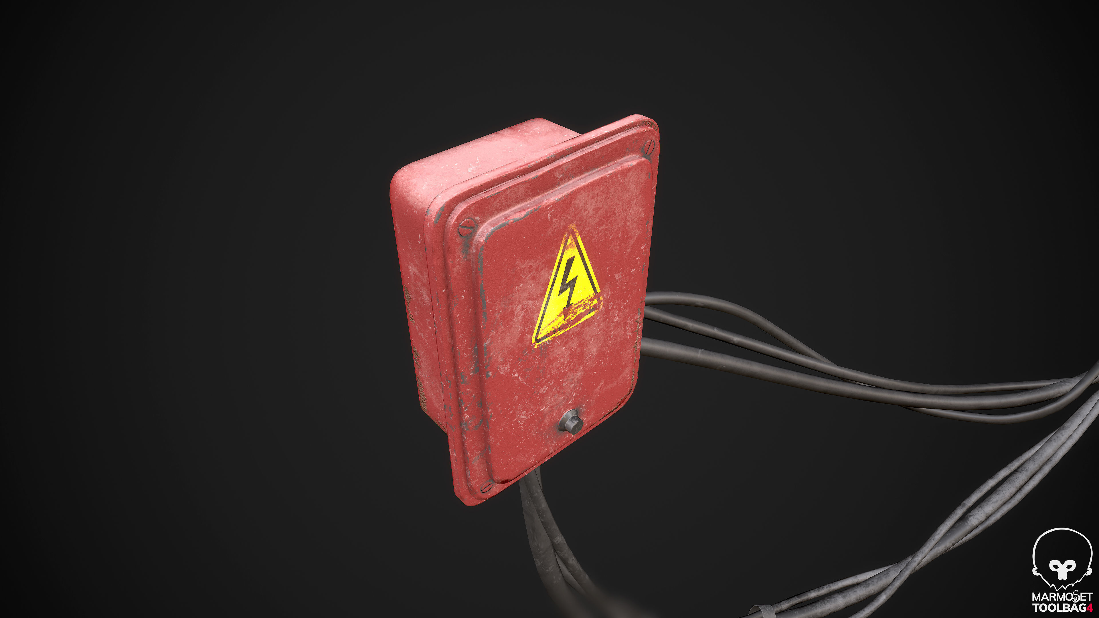 Neon signs Cyberpunk pack PBR Game Ready Low-poly Low-poly 3D model_33