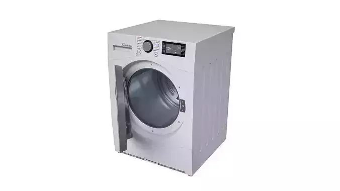 LG Dryer 3D model