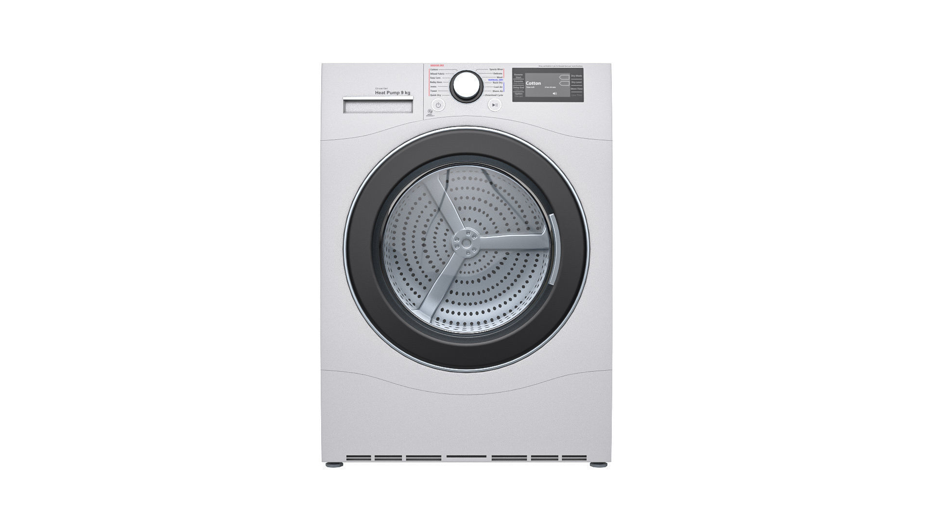 LG Dryer 3D model_2