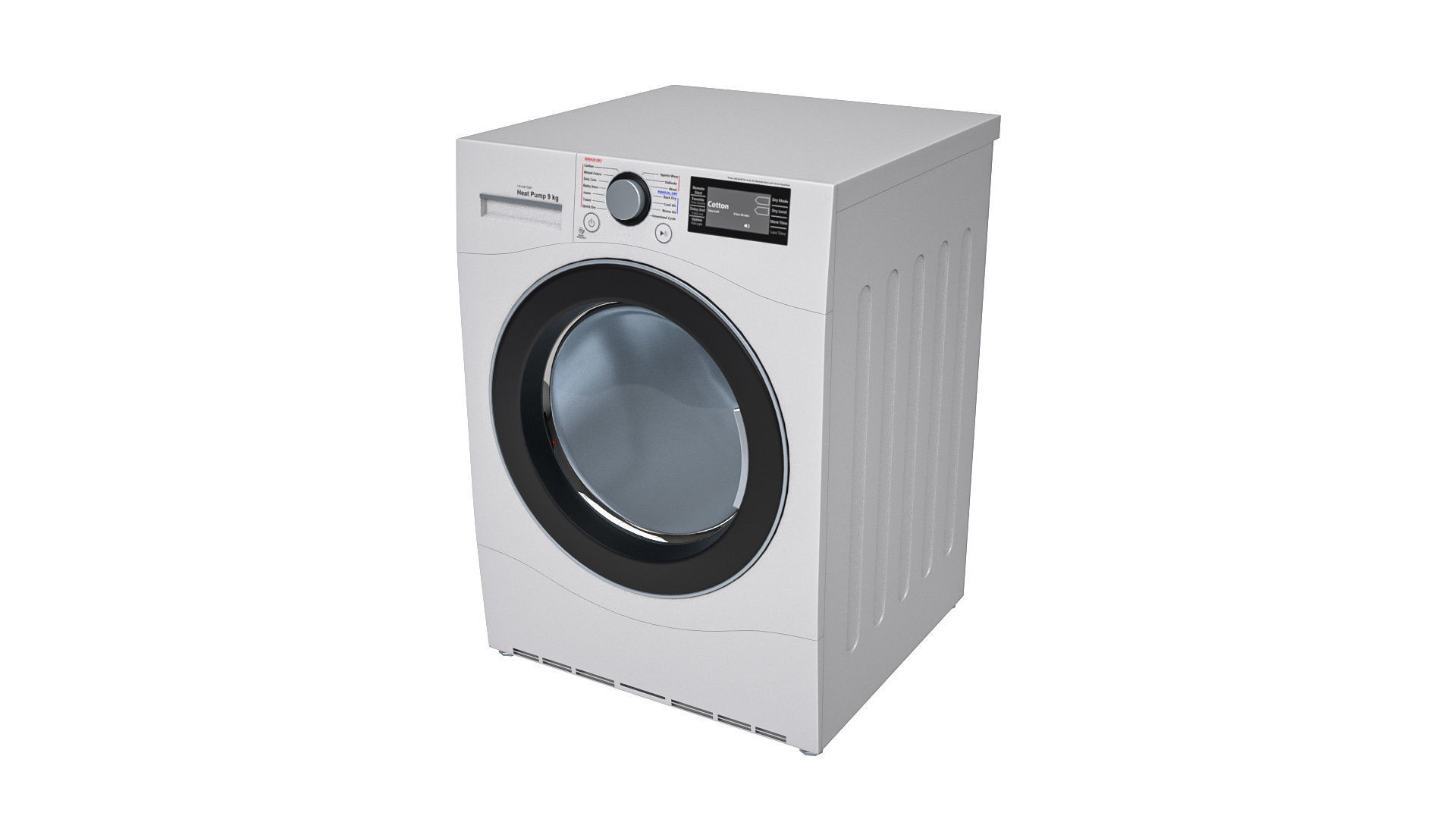 LG Dryer 3D model_1