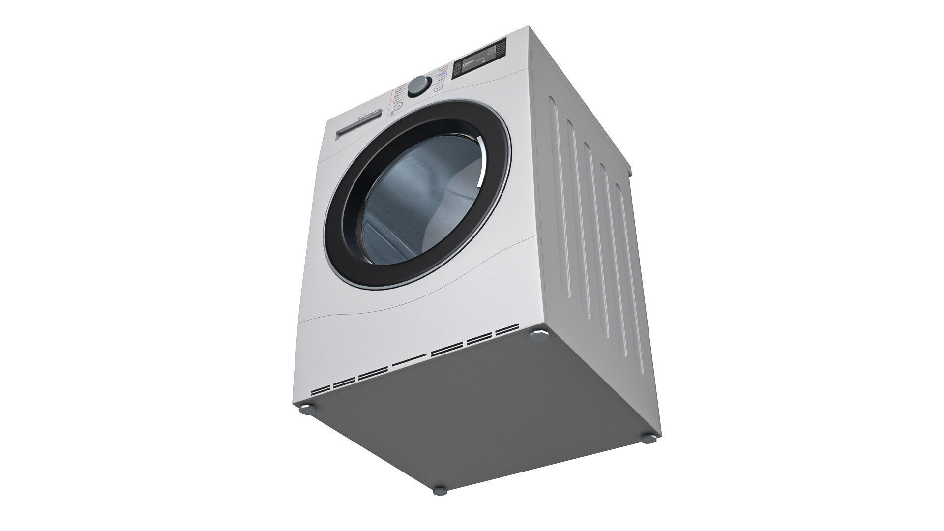 LG Dryer 3D model_4