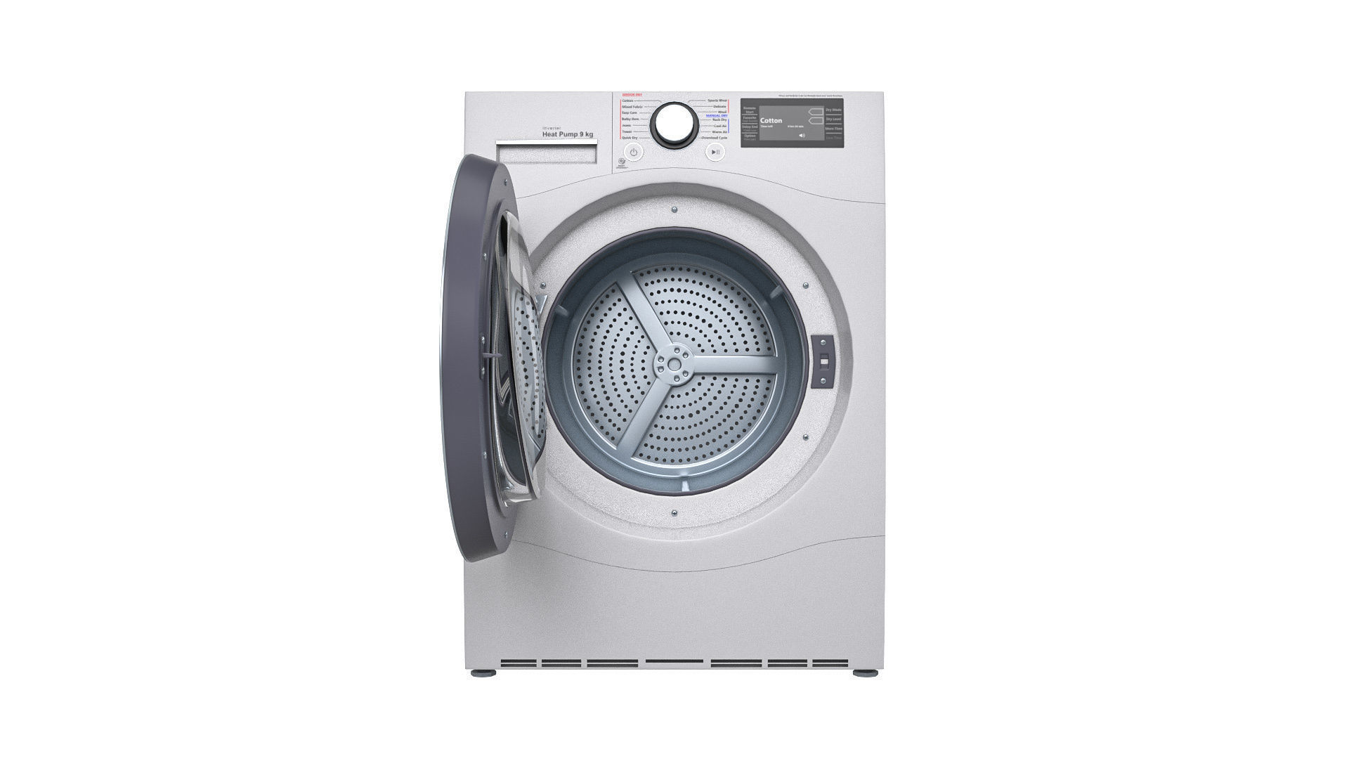 LG Dryer 3D model_6