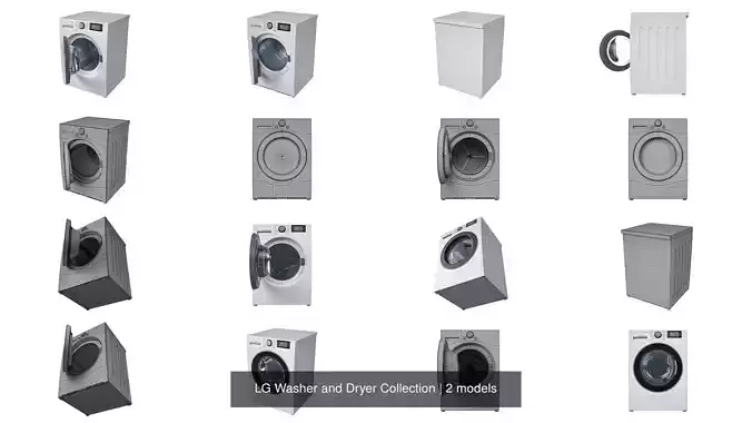 LG Washer and Dryer Collection