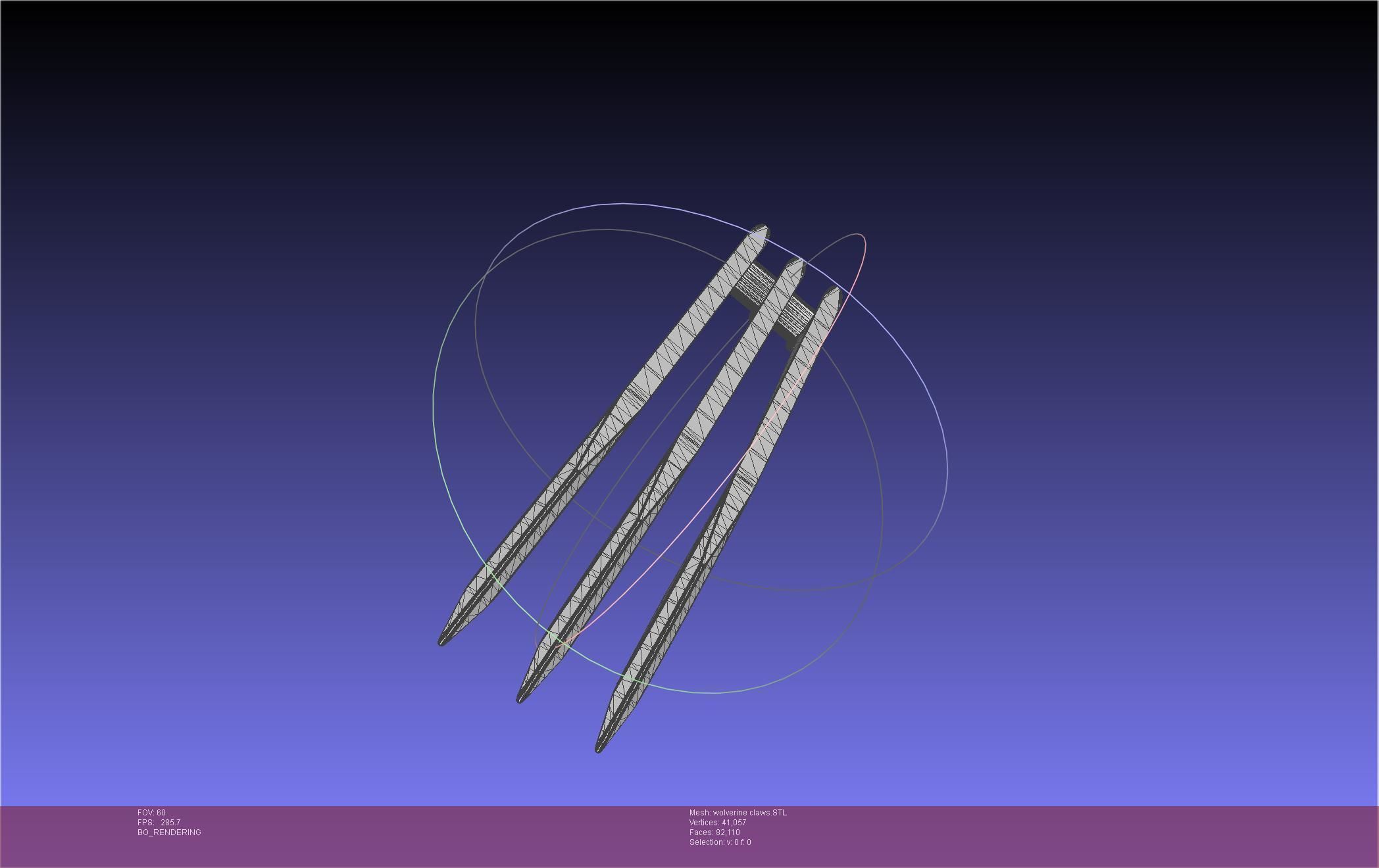 Wolverine Claws 3D print model_19