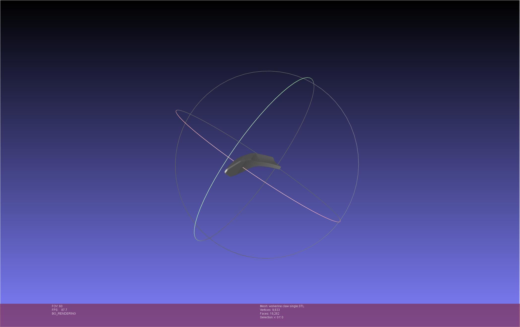 Wolverine Claws 3D print model_42