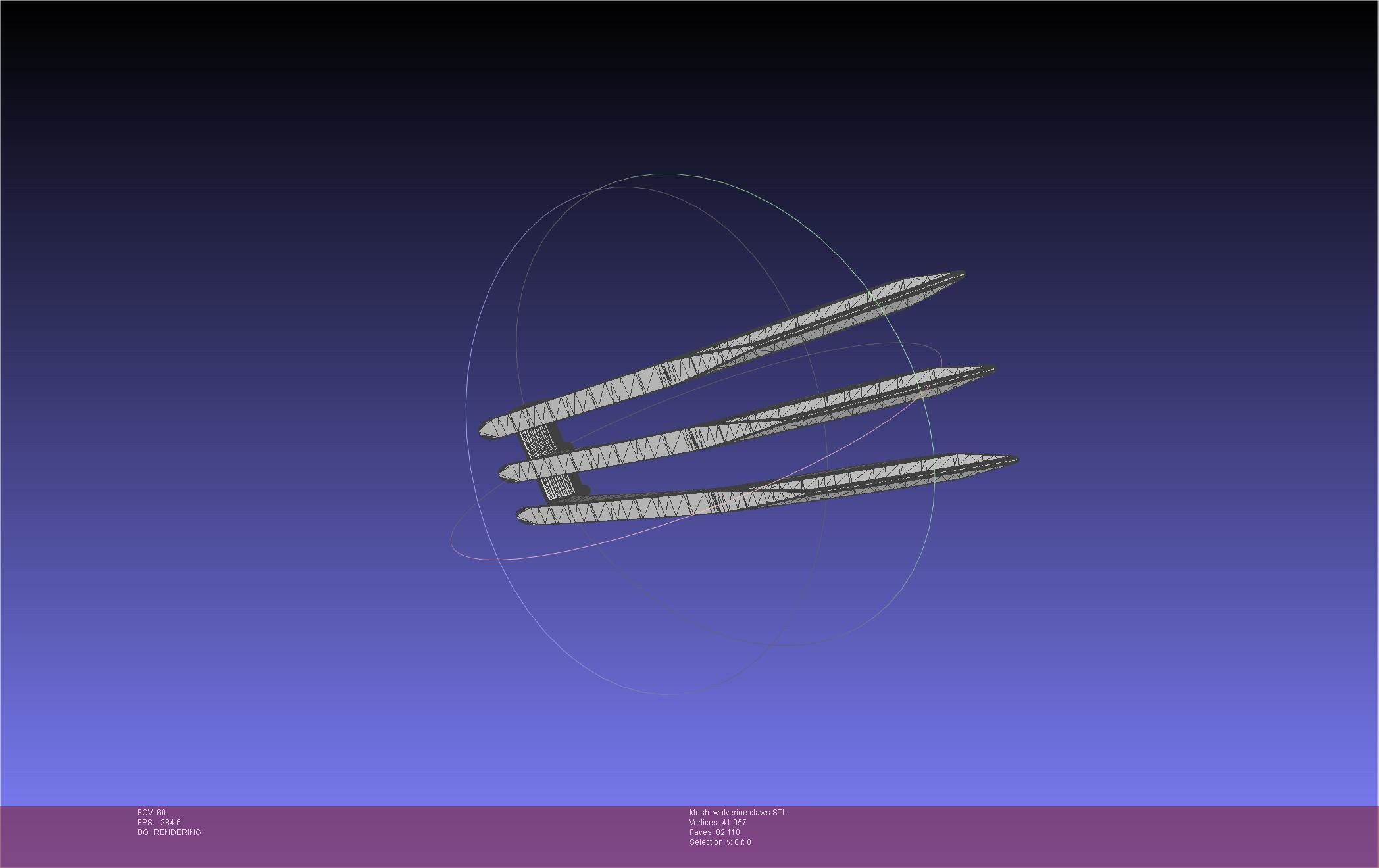 Wolverine Claws 3D print model_14
