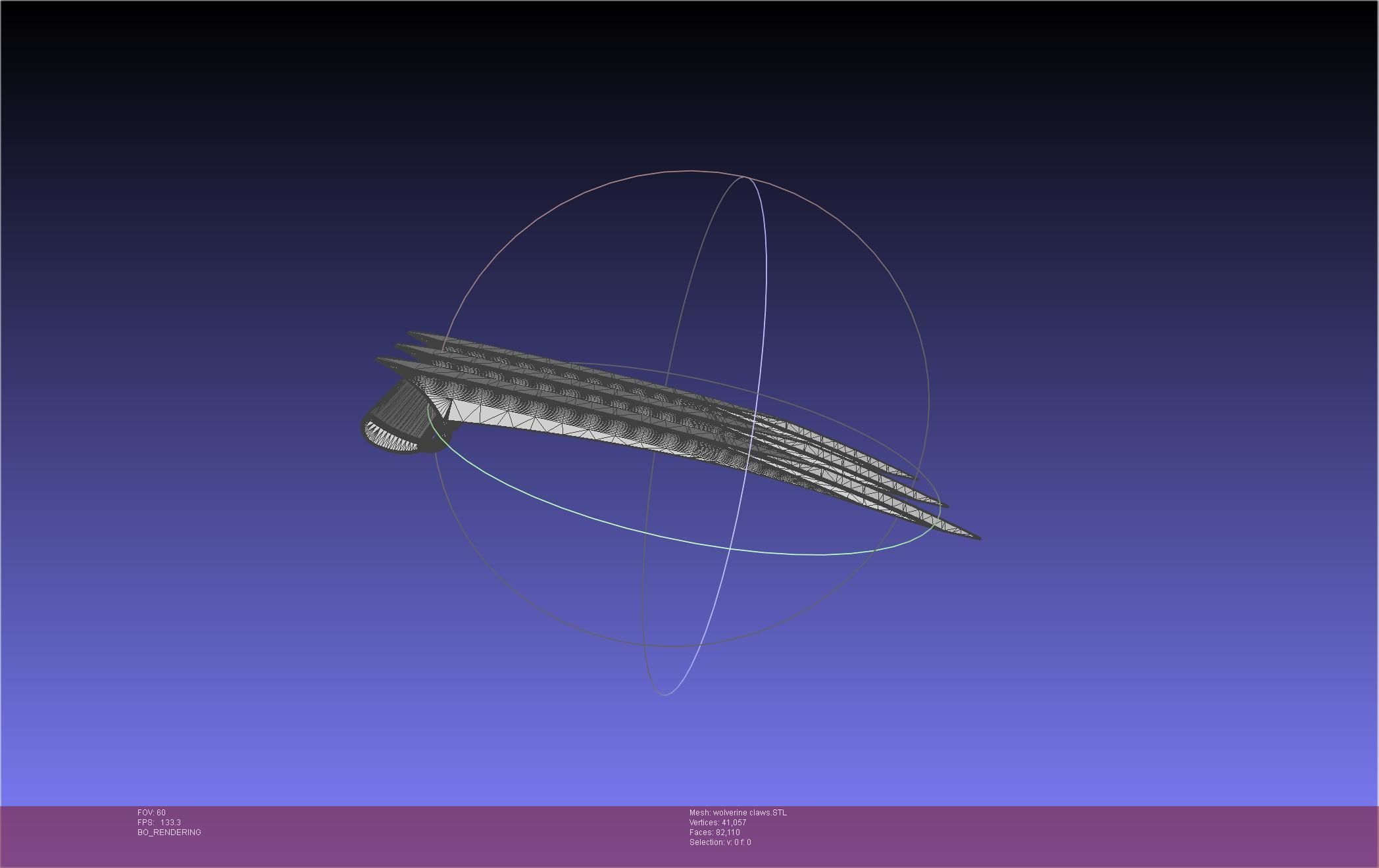 Wolverine Claws 3D print model_16