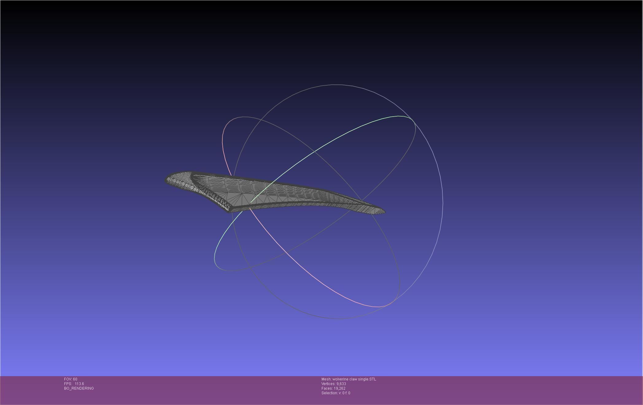 Wolverine Claws 3D print model_48