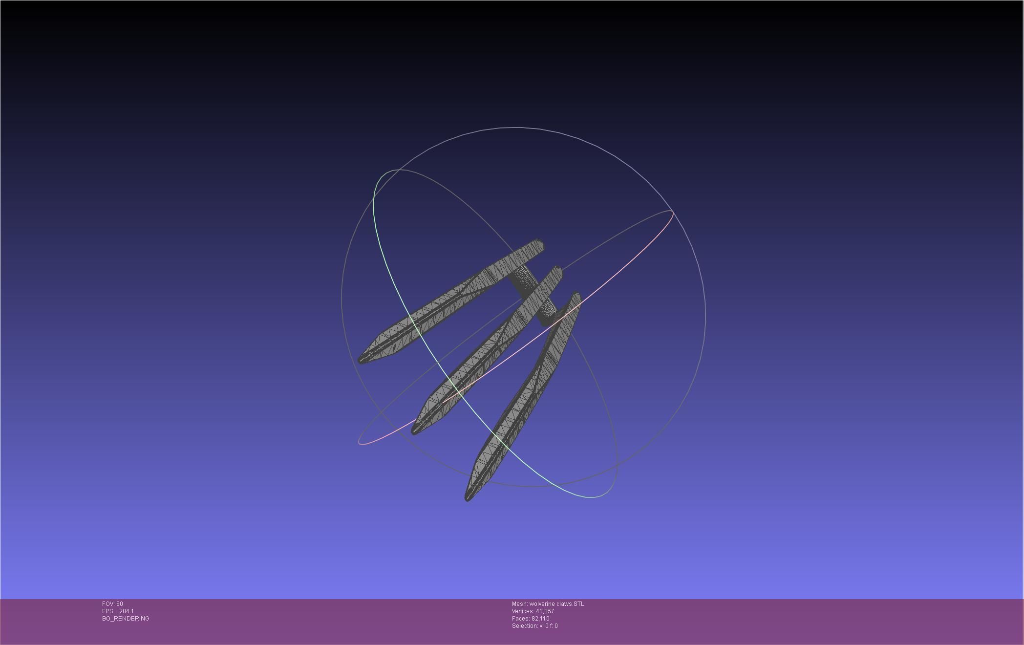 Wolverine Claws 3D print model_20