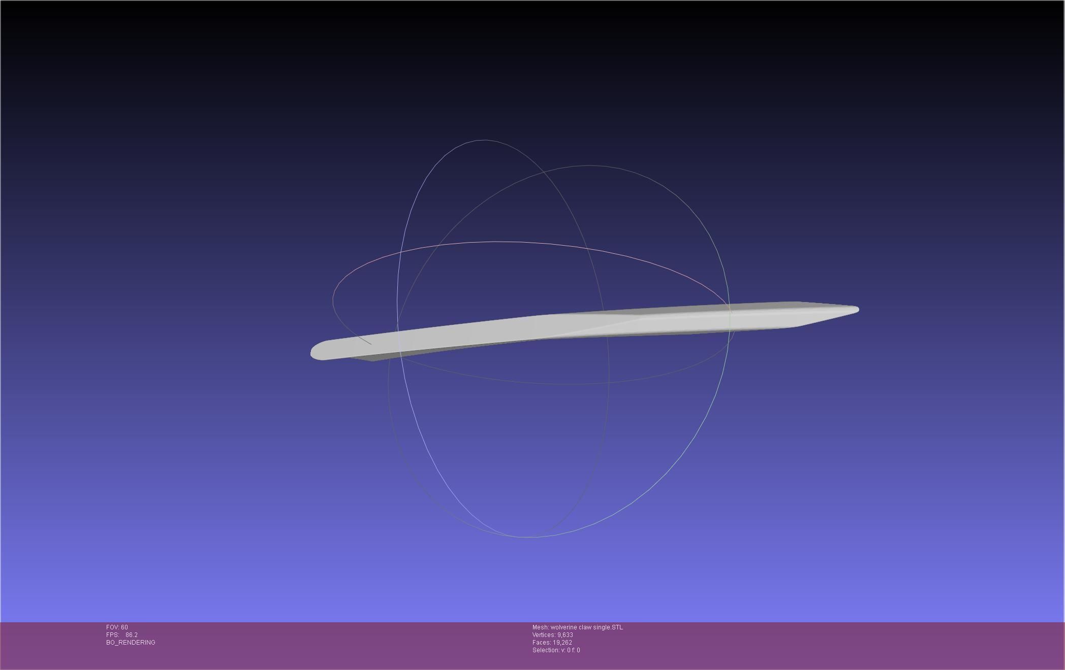 Wolverine Claws 3D print model_41