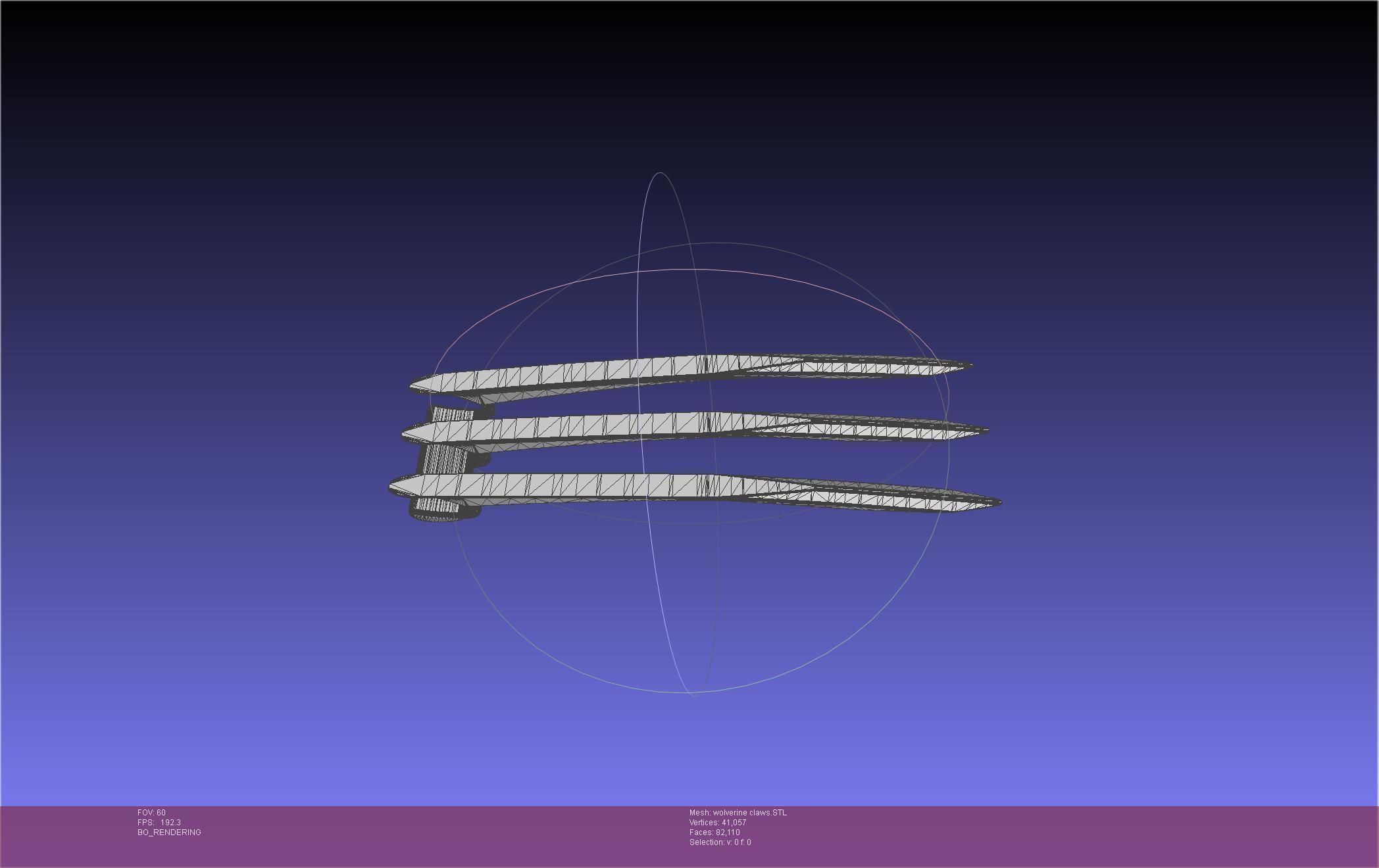 Wolverine Claws 3D print model_15