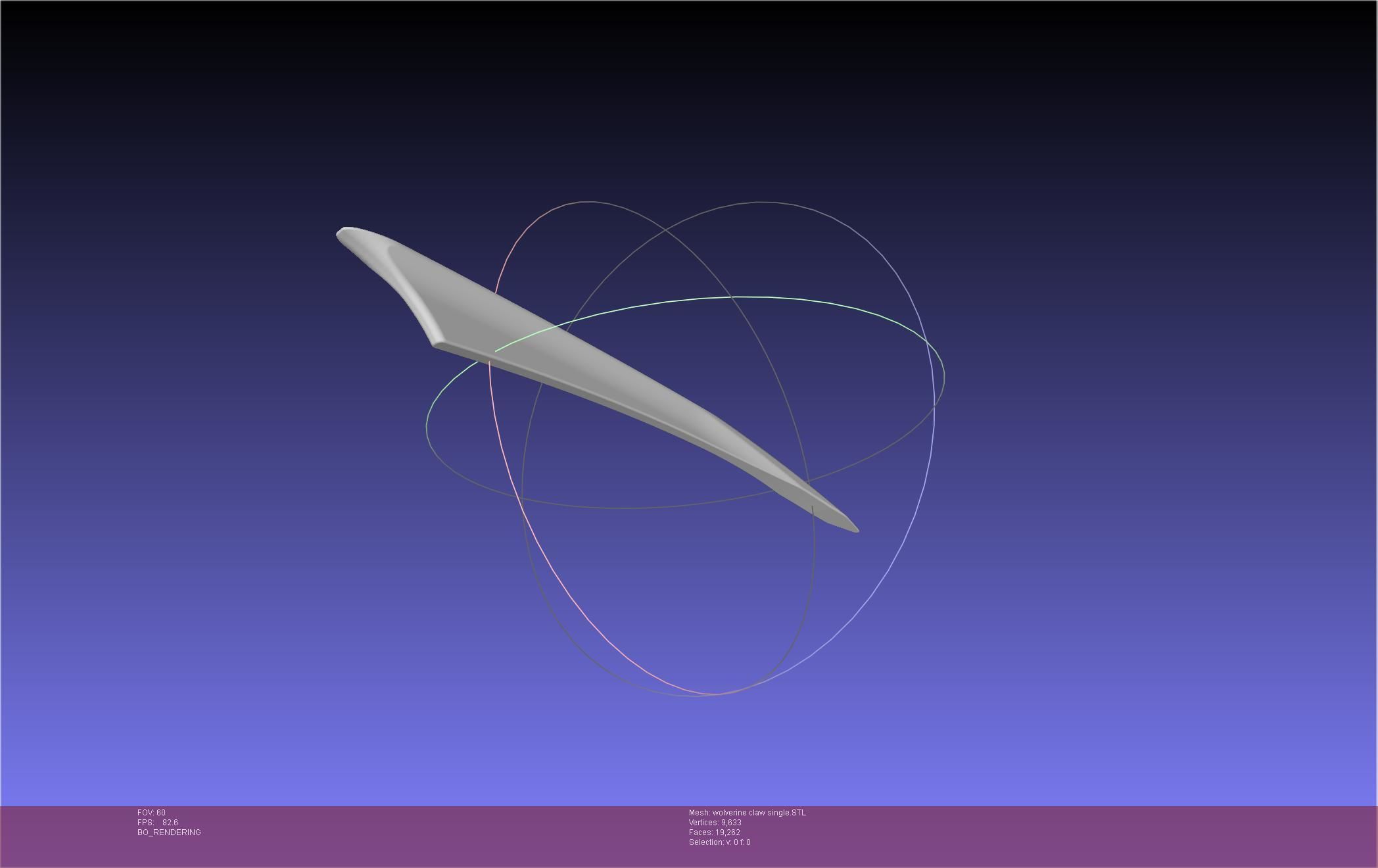 Wolverine Claws 3D print model_40