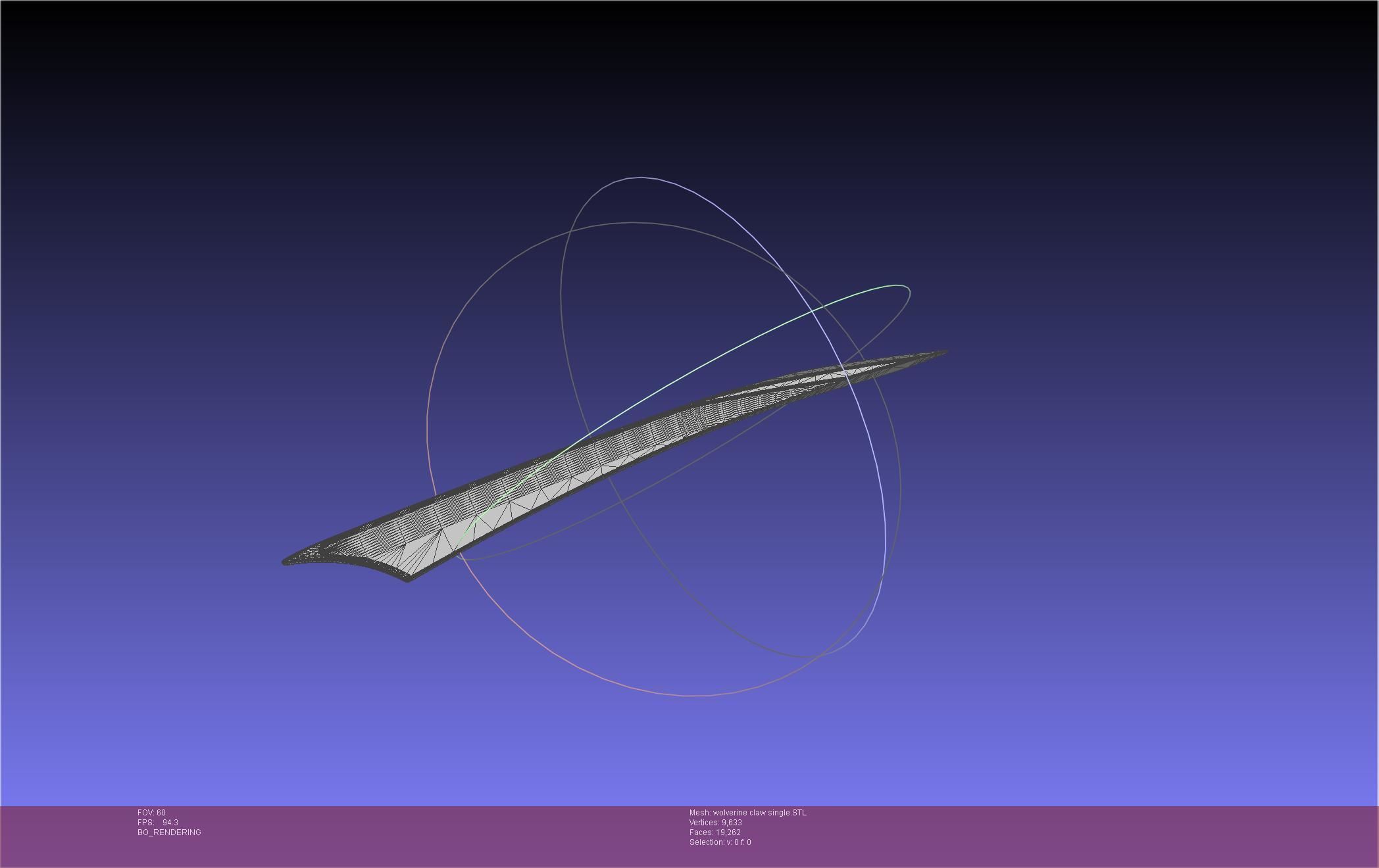 Wolverine Claws 3D print model_47