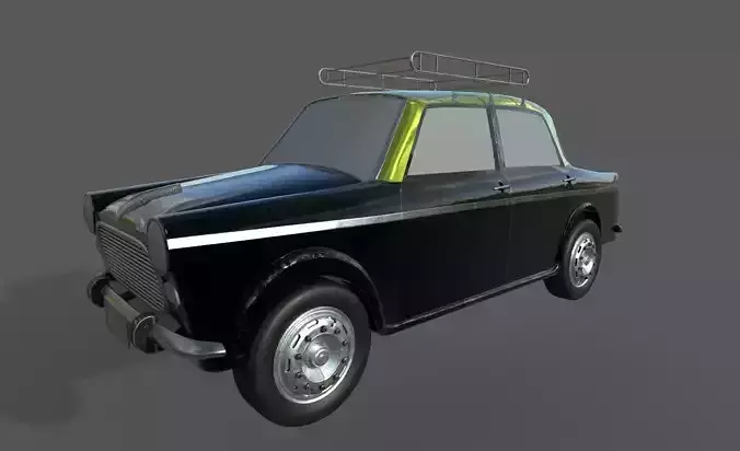 Padmini Taxi 3D model