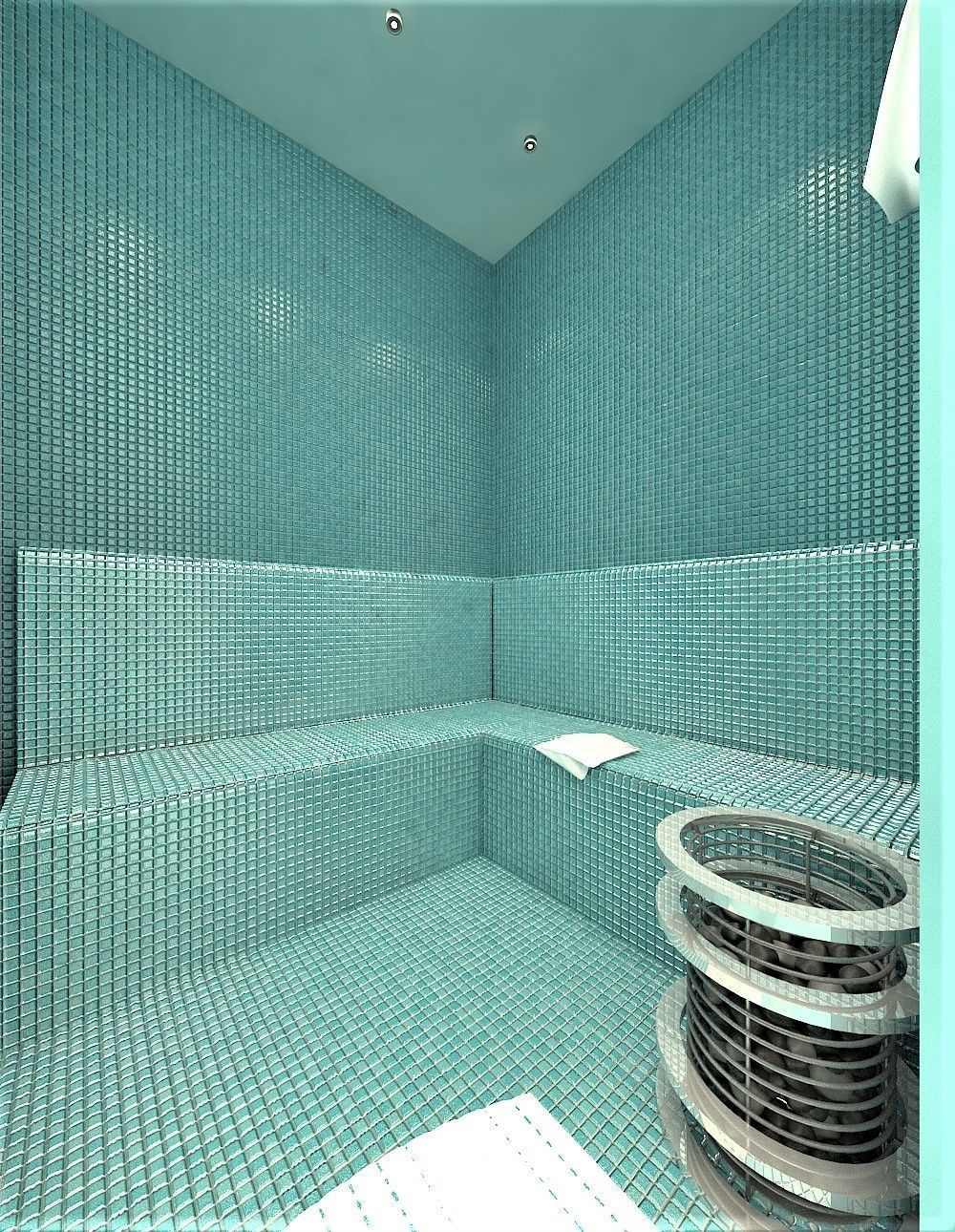 washroom 3D model_2