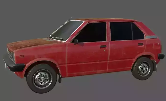 Maruti Suzuki 800 3D model