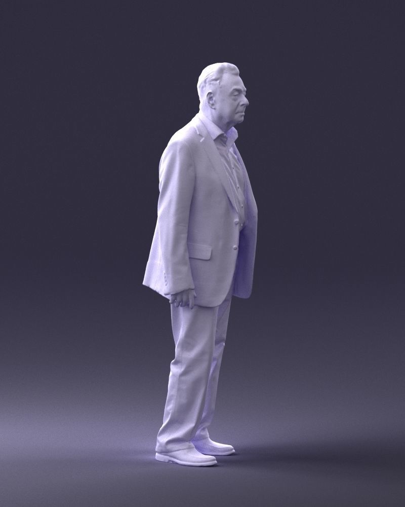 Old man 0049 3D model_10
