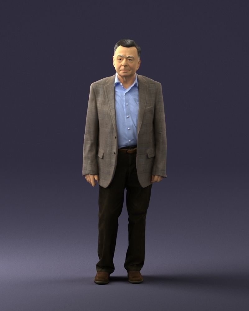 Old man 0049 3D model_33